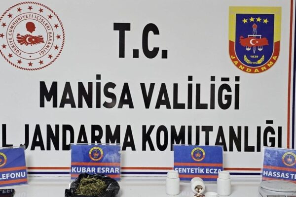 Manisa’da zehir tacirine baskın!
