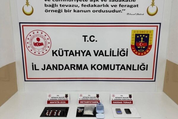 Kütahya’da zehir taciri tutuklandı!