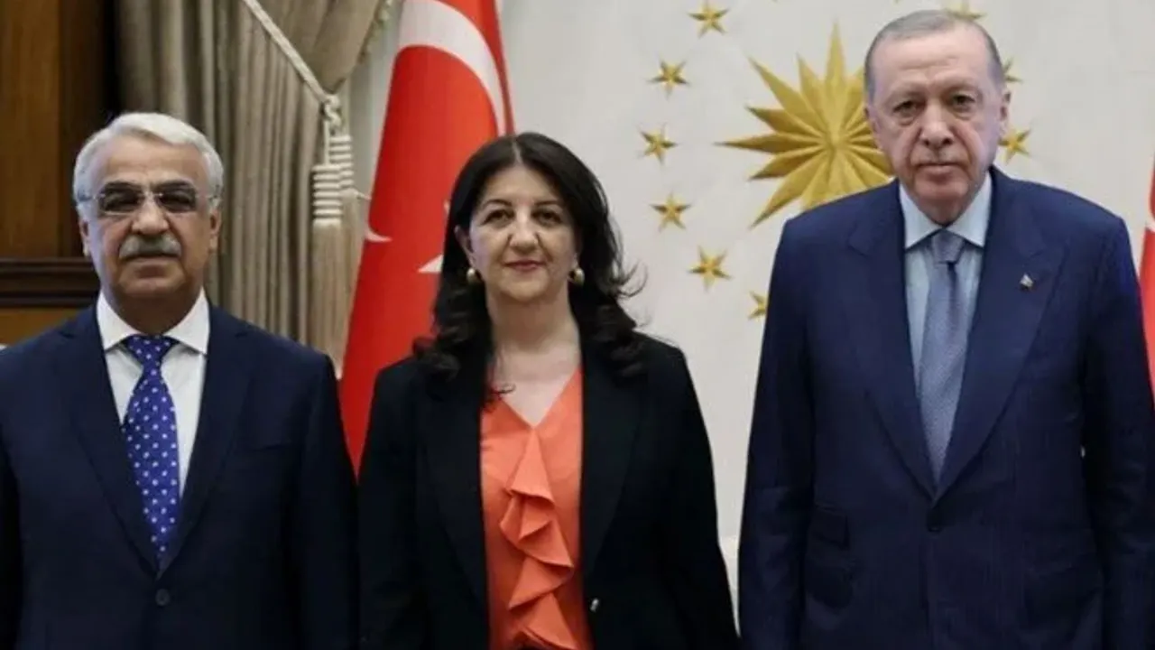 Cumhurbaşkanı Erdoğan, DEM Parti Heyeti’ni kabul etti