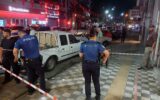 Kasklı saldırgan dehşeti: Bacağına 3 kurşun isabet...