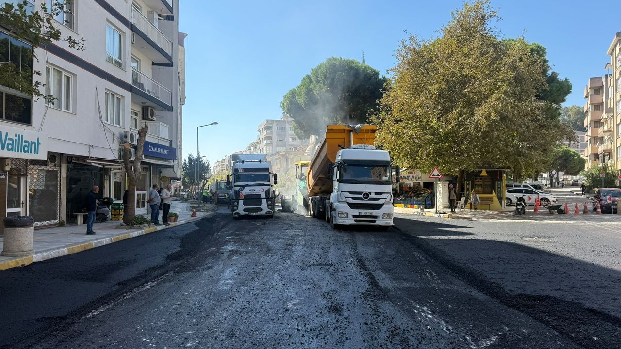 Aydın’ın 17 ilçesinde eş zamanlı yol seferberliği
